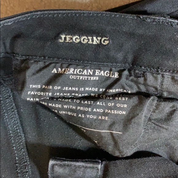 American Eagle black Jeggings - Picture 4 of 5